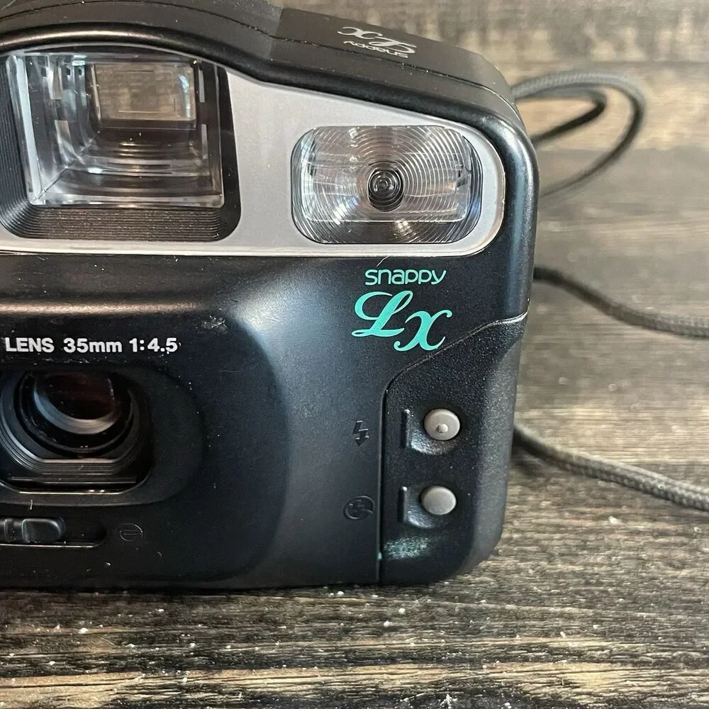 Tested Working Canon Snappy LX 35mm Point & Shoot Film Camera - Vintage Compact